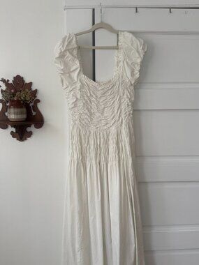 Doen Katherina Dress in Salt Size Small